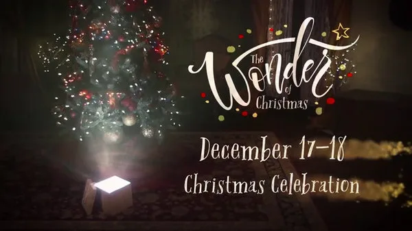 The Wonder of Christmas cinematic event artwork